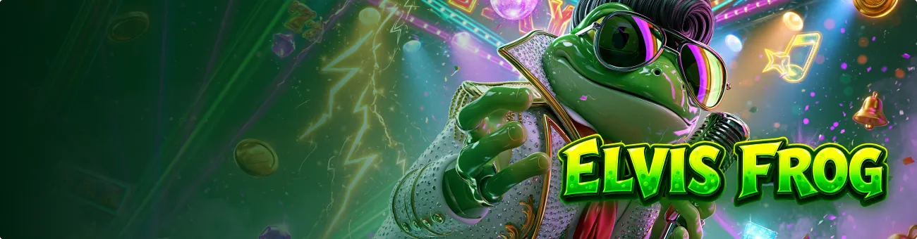 Elvis Frog Elvis frog slot Banner 4